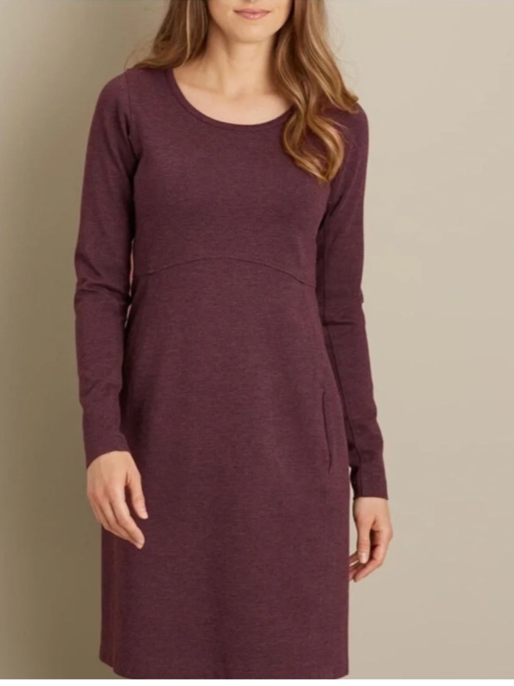 Duluth Trading Company Maroon Athletic Dress